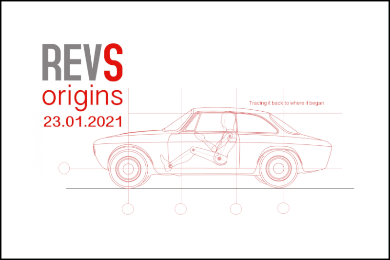 REVS ORIGINS: SHARING THE STORIES OF AUTOMOTIVE PASSION SATURDAY JANUARY 23RD